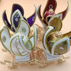 2024 Europe Most Fashionable Wedding Gifts Boxes Souvenir Romance Goose Egg Custom Music Box