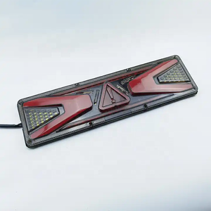 12V/24V năng động dẫn xe tải đuôi ánh sáng tín hiệu lần lượt phía sau phanh ánh sáng tín hiệu đảo ngược đèn máy kéo Trailer Xe Tải xe buýt cắm trại TL5 - Product Image 2