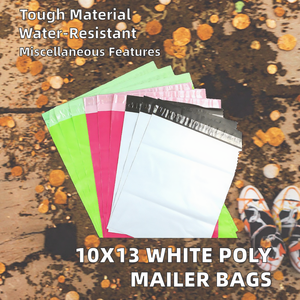 Sobres de Polietileno Ecológicos Blancos de 10x13, Impermeables, para Envíos, Bolsas de Embalaje para Ropa y Paquetes - Product Image 2
