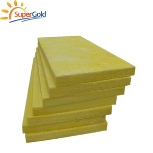 SuperGold Materiales aislantes <span class=keywords><strong>de</strong></span> lana <span class=keywords><strong>de</strong></span> vidrio <span class=keywords><strong>de</strong></span> alta densidad Tablero <span class=keywords><strong>de</strong></span> lana <span class=keywords><strong>de</strong></span> vidrio insonorizado 96kg/m3 - Product Image 1