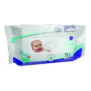 Toallitas hipoalergénicas para bebé con fórmula de lavanda natural, calmantes extra suaves, 72 toallitas