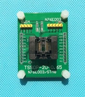 STM8 编程适配器 IC 测试插座，适用于 STM8S STM8L TSSOP20 封装，0.65mm 间距，带 SWIM 端口