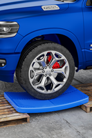 Chariot de courses pliable à quatre roues en plastique, capacité 300 kg, OEM