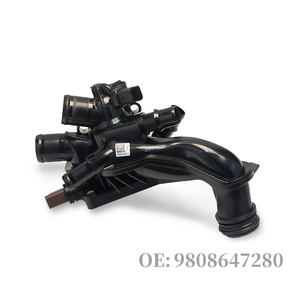 Capteur de refroidissement du boîtier du thermostat du liquide de refroidissement du moteur pour Peugeot 308 II <span class=keywords><strong>2</strong></span> <span class=keywords><strong>508</strong></span> <span class=keywords><strong>Sw</strong></span> 1.6 THP 9808647280 Qualité d'origine - Product Image 2