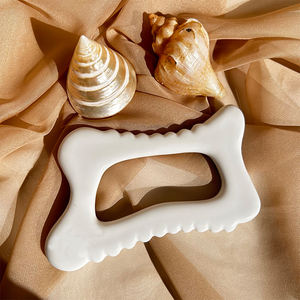 Masajeador de cuerpo entero de cerámica Guasha de forma cuadrada blanca de masaje japonés caliente para cojín de masaje - Product Image 6