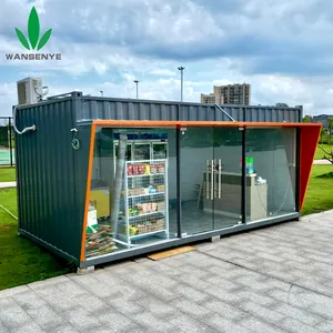 Personalizzazione del contenitore di spedizione modulare ristorante modulare casa banconi Bar 40ft Container