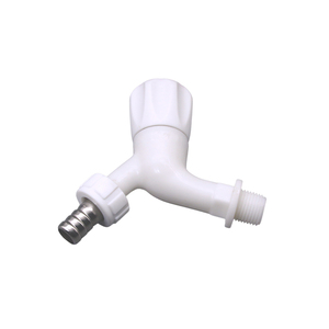 Single Handle Small Handwheel Plastic Garden Bathroom Water Saver Faucet with Nozzle - Product Image 4