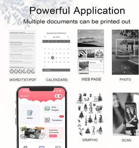 Impresora Térmica Portátil Phomemo M08F A4, Impresora Inalámbrica, Impresora para Tatuajes, Compatible con Papel Térmico A4 y Transferencia de Tatuajes - Product Image 4