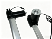 Actionneur linéaire électrique DC 12V/24V 6000N 600KG pour bateau, canapé de massage, lit, fauteuil dentaire, fauteuil inclinable - Étanche, efficacité IE2