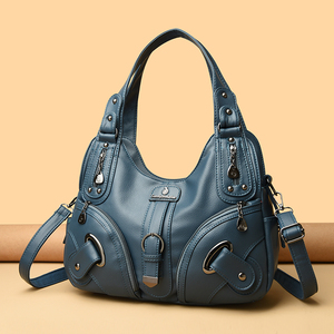 Bolso de Mano Elegante para Mujer, de Alta Calidad, en Cuero PU, con Asa Superior, Bolso de Hombro, Bolso Grande Informal - Product Image 4