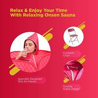 Tente de Sauna à vapeur Portable, salle de Spa, maison, bénéfique, amincissant, pliable, thérapie de détox, vapeur pliable, cabine de Sauna, salle de Sauna