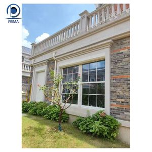Prima hiện đại cửa sổ nhôm bên ngoài phong cách Pháp trắng trang trí nướng khung nhôm ban công trượt thiết kế cửa sổ - Product Image 6