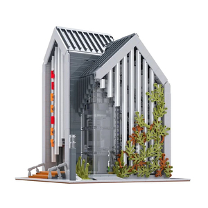 Creator <span class=keywords><strong>Expert</strong></span> 011001 Street View, idées de modèles modernes, blocs de construction, jouet MOC, briques modulaires, bibliothèque pour garçons et filles, 2789 pièces - Product Image 3