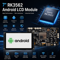 Módulo de Pantalla TFT Android 13 de Grado Industrial de 7.0 Pulgadas, 16.7 Millones de Colores, RK3562, Interfaz RS232/RS485/UART, 2GB de RAM, 32GB de ROM, Inteligente
