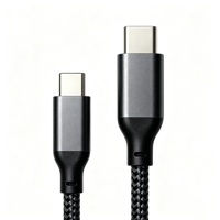 Cable USB C Industrial Personalizado de Alta Velocidad, Cable de Datos de Nylon para Computadora, Longitud Personalizada, Logotipo en la Carcasa, Venta Directa de Fábrica al Por Mayor