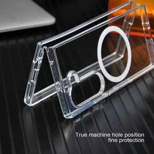 Nouveauté Étui magnétique transparent pour Z Fold <span class=keywords><strong>7</strong></span> 6 5 Pare-chocs antichoc Étui de téléphone magnétique transparent pour Galaxy Z Fold <span class=keywords><strong>7</strong></span> - Product Image 4