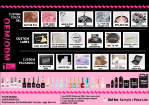 Fleurs acryliques à cinq pétales pour nail art, bijoux, fleurs de couleurs variées, <span class=keywords><strong>strass</strong></span> thermocollants, emballage en boîte blanche SP0605 Logo - Product Image 6