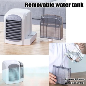 Ventilateur de table portable sans pales USB, mini ventilateur de refroidissement pour voiture, refroidisseur d'air en plastique pour la maison, le bureau et le camping - Product Image 3