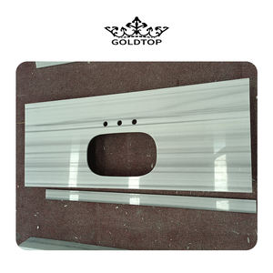 Мраморные плиты Goldtop OEM/ODM Marmala White для кухонных столешниц в квартирах, мраморная плитка Zebrino Bianco для облицовки стен в отелях - Product Image 4
