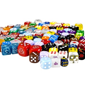 Juego de Dados Rosa Brillante, Colección de Dados, Regalo para Maestro de Juego de Rol, Dados Decorativos de Resina - Product Image 5