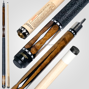 Taco de billar profesional JOSS Cues de 2 piezas, eje de arce canadiense de baja deflexión de 58 pulgadas con punta de 12.75 mm, ergonómico y antideslizante - Product Image 4