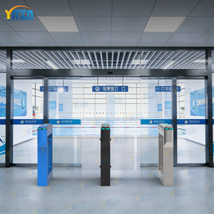 Tornello a Barriera Girevole Premium in Acciaio Inox 304 per Uffici e <span class=keywords><strong>Hotel</strong></span>, Velocità 0.2s, Lunghezza 1500mm, Bidirezionale, IP54 - Product Image 2