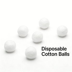 Boules de coton pur à haute absorption, boules de coton médicales chirurgicales dégraissées jetables pour l'hygiène de la peau - Product Image 2