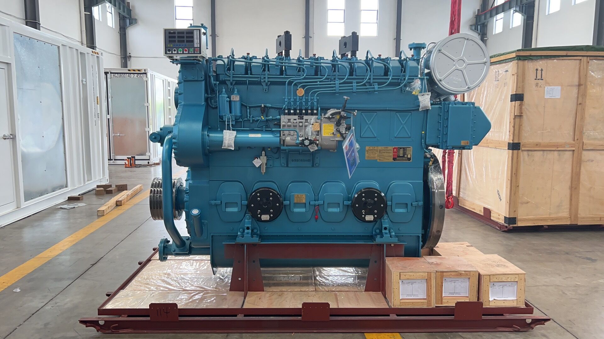 Weichai 4 Stroke 6 Cylinder Marine Diesel Engine XCW6200ZC-4