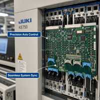 Carte de commande de servomoteur AC neuve et d'occasion E86027210A0 pour machine de placement SMT JUKI KE750 KE760, pièce de rechange pour réparation et contrôle de mouvement d'axe