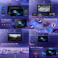 Podofo - Reproductor Multimedia para Auto de 9 Pulgadas y 2 Din, Reproductor MP5 con Carplay y Android Auto Inalámbricos, YouTube, BT, AM/FM/RDS, Venta al por Mayor OEM/ODM