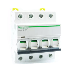 Disyuntor mcb de alta calidad, 400 <span class=keywords><strong>V</strong></span>, CA, 50/60Hz, A9F18404, 4A, 6KV, <span class=keywords><strong>Acti</strong></span> 9 IC65 series - Product Image 5