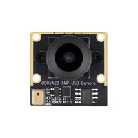 OS05A20 Modul Kamera USB 5MP Tipe B Mendukung Port USB2.0 Mikrofon Tunggal Terpasang 175 °   Lensa Sudut Lebar