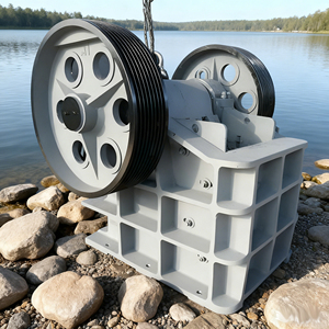 高品質ジントジョークラッシャー交換部品、金鉱石ジョークラッシャーマシン（モーターギア付き）、簡単操作、低価格、150x250、C200用 - Product Image 1