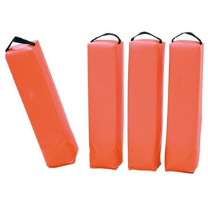 Postes <span class=keywords><strong>de</strong></span> PVC para zona <span class=keywords><strong>de</strong></span> llegada <span class=keywords><strong>de</strong></span> fútbol americano, con peso <span class=keywords><strong>en</strong></span> la parte inferior, sin anclaje - Product Image 3