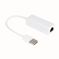Adaptateur Répartiteur USB vers RJ45 Ethernet 2026 – Carte Réseau Micro USB 2.0 100 Mbps pour Tablette, Ordinateur Portable, PC et Android
