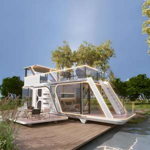 <span class=keywords><strong>Casa</strong></span> contenedor prefabricada <span class=keywords><strong>de</strong></span> lujo moderna con muebles <span class=keywords><strong>Casa</strong></span> cápsula <span class=keywords><strong>habitable</strong></span> portátil - Product Image 1