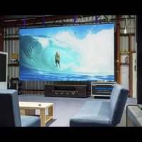 Layar LED Besar, Video Wall LED P1.5 P2 P3, Layar LED Indoor, Layar LED Raksasa untuk Ruang Pamer, Home Theater, dan Pameran