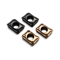Plaquettes de perçage XCMT U en carbure indexables pour acier et acier inoxydable, outils de perçage et de coupe CNC