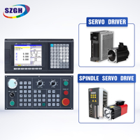 Controlador de Fresado CNC de 4 Ejes Syntec SZGH de Gran Venta con PLC Abierto que Admite Edición en Línea o Fuera de Línea