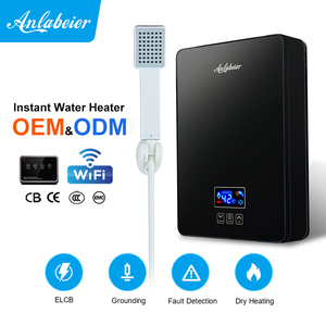 Calentador de Agua Eléctrico Instantáneo de 220-240V 50Hz, Tamaño Mini, Pantalla LED, 2-6L/min, Protección Contra Sobrecalentamiento, Repuestos Gratis para Escuelas - Product Image 4