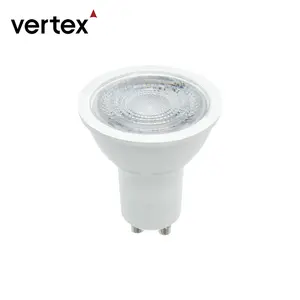 Vendita calda dimmerabile GU10 LED faretto lampada luci da interno 5W 380lm garanzia di 5 anni downlight GU10 lampadina moderna IP20 interruttore a manopola 80