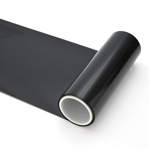 High-Density Black Polyester <strong>Film</strong>-99% Light Blocking BOPET <strong>Film</strong> Roll With Cutting Service - Product Image 5