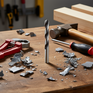 Foret hélicoïdal cylindrique Fervi pour percer le métal, le bois et le plastique - Product Image 3