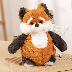 Peluche <span class=keywords><strong>Volpe</strong></span> Arancione Personalizzabile OEM/ODM - Colori e Motivi Personalizzabili, <span class=keywords><strong>Volpe</strong></span> Imbottita con Pelliccia Soffice per Regali - Product Image 2