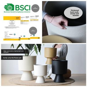 <span class=keywords><strong>Maceta</strong></span> con forma de copa de vino de <span class=keywords><strong>pie</strong></span> alto - Product Image 3