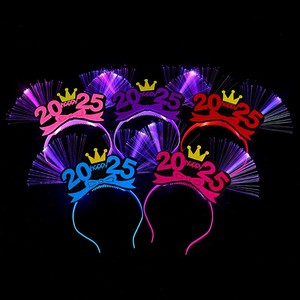 Diadema LED Intermitente de Diseño Nuevo, Gafas LED con Luces Intermitentes para Fiestas, Diadema Luminosa, Juguete de Año Nuevo, Regalo, Decoración Navideña - Product Image 1