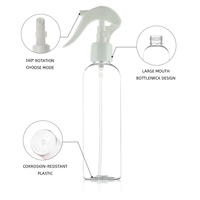 Flacon pulvérisateur rond de 4 oz, 8 oz, 12 oz, 24 oz, 32 oz, pour tonique hydratant et démaquillant, personnalisation des couleurs et du logo