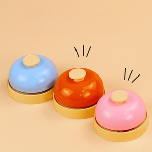 Campana de Adiestramiento para Perros, Mecánica, de Plástico, para Mascotas, Gatos, Cachorros, Entrenamiento para Ir al Baño, Botón Ajustable para la Puerta, Suministros de Adiestramiento para Comer - Product Image 2