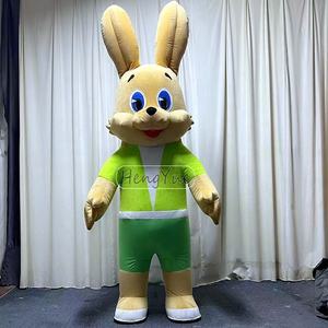 Hengyueインフレータブルブラウンファースーツマスコットアニマルドレスインフレータブルカピバラカピバラマスコットコスチューム広告イベント用 - Product Image 5