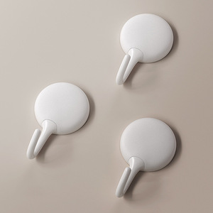 Ganchos Adhesivos de Plástico de Alta Resistencia, Carga de 1-3 kg, para Cocina y Baño, Montaje en Pared sin Taladro, Sin Residuos - Product Image 1